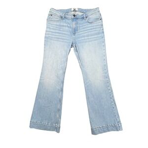 Wrangler Light Wash Retro Mid Rise Trouser Jeans Womens 32